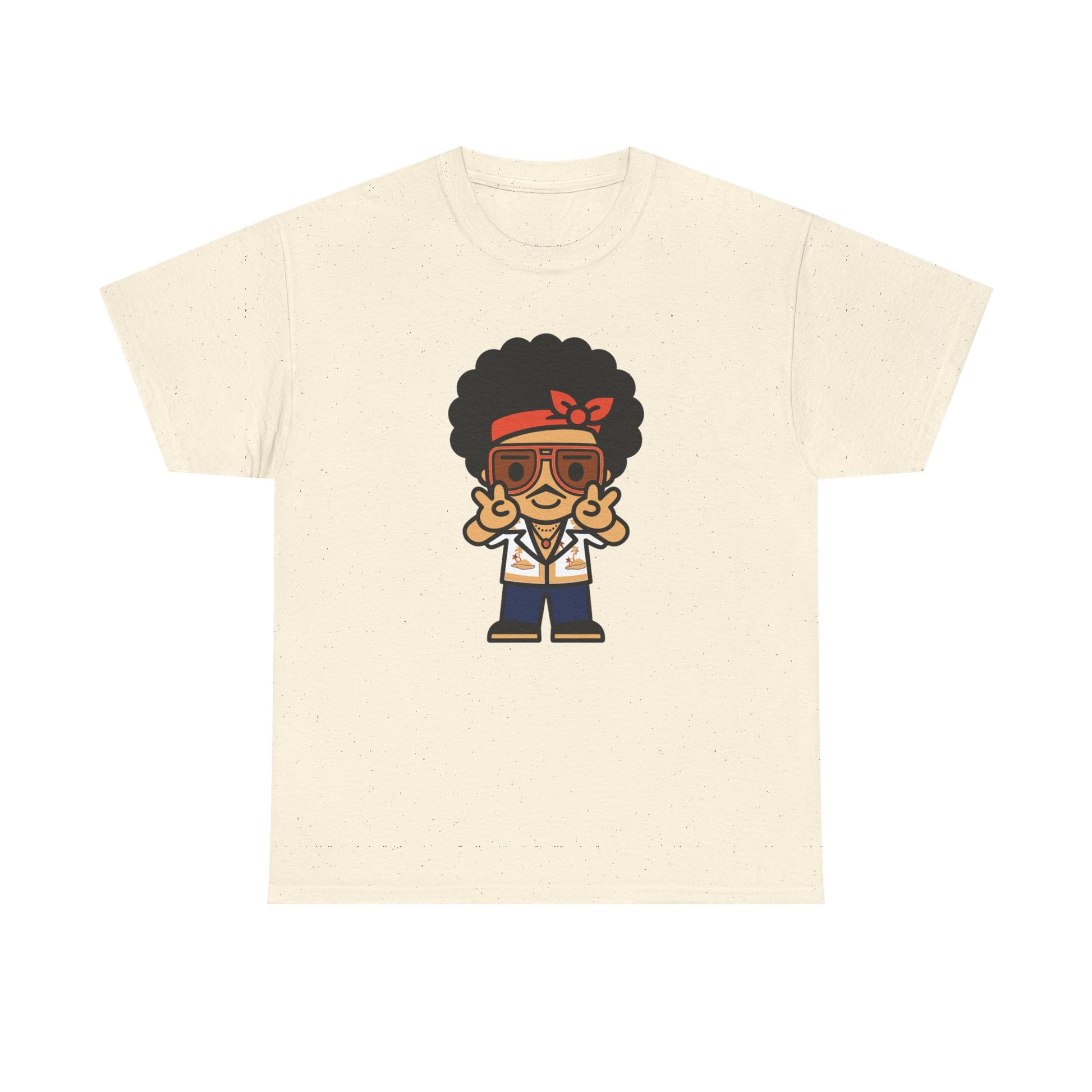 Afro Disco Mood Unisex Heavy cotton Tee Printify