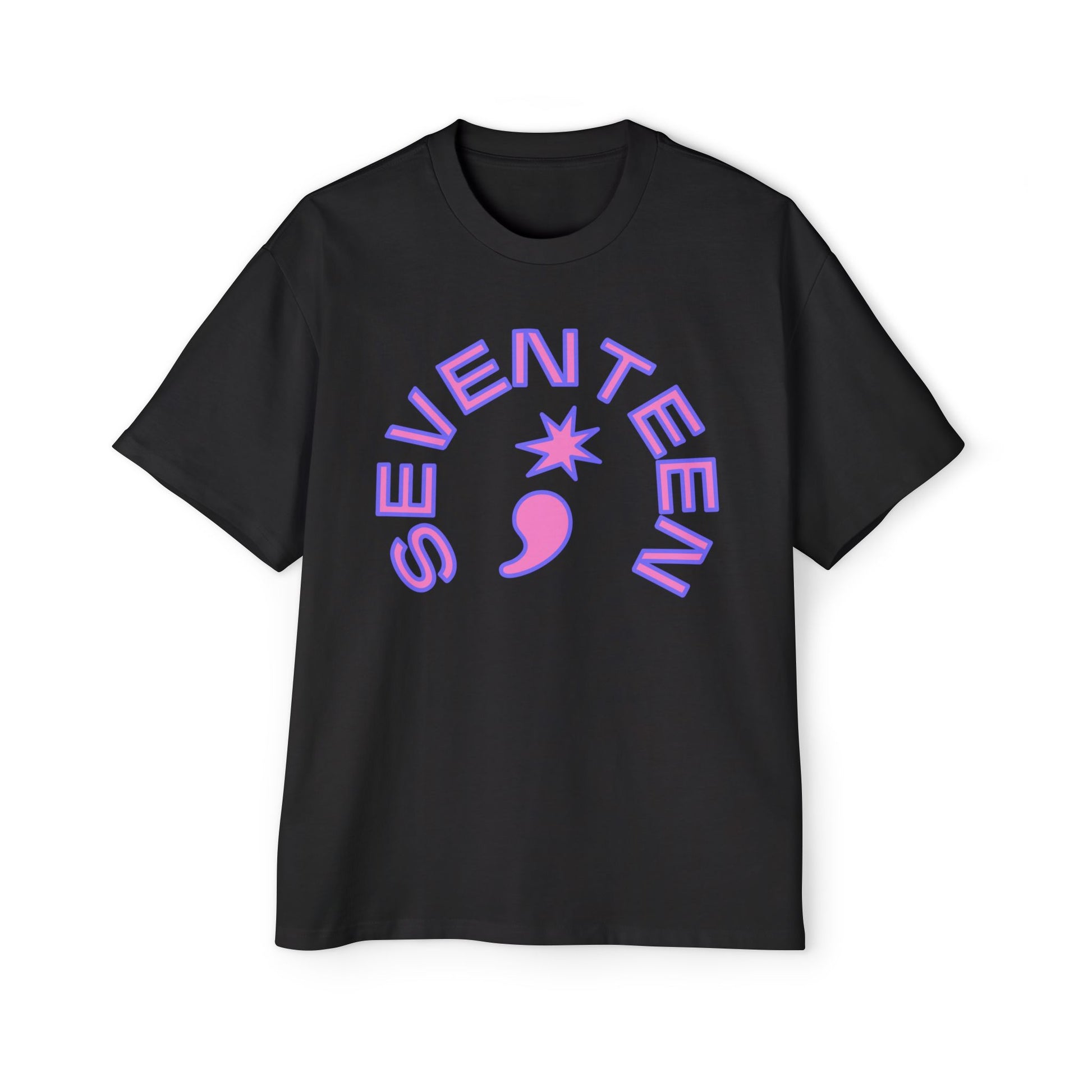 Arc Star Seventeen Men's Heavy Oversized Tee - snazzymerch