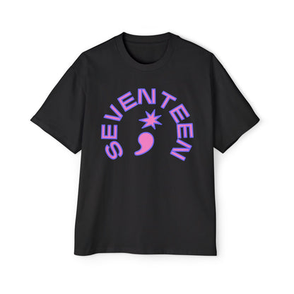 Arc Star Seventeen Men's Heavy Oversized Tee - snazzymerch