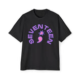 Arc Star Seventeen Men's Heavy Oversized Tee - snazzymerch