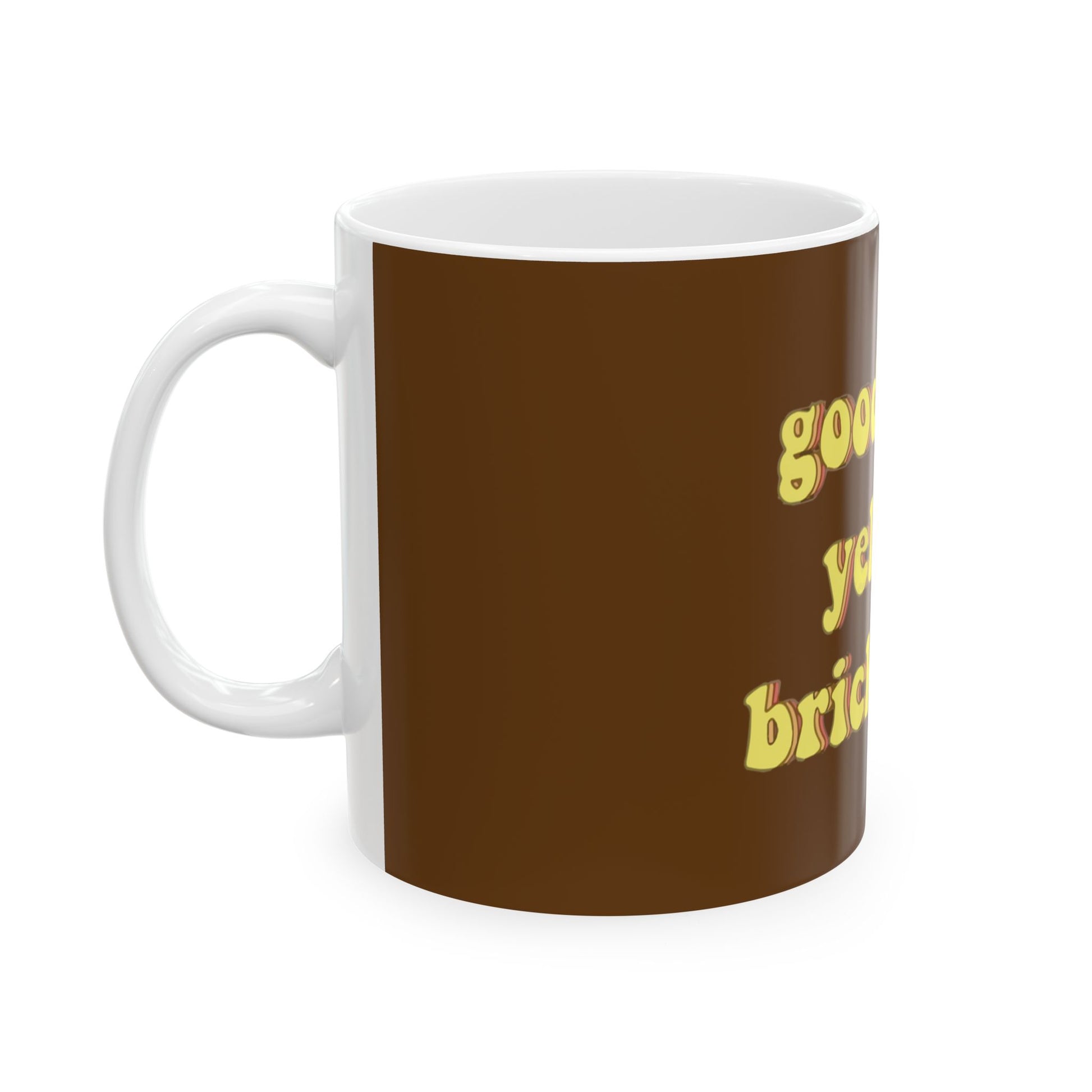 Goodbye, Yellow Brick Road Ceramic Mug, (11oz, 15oz) - snazzymerch