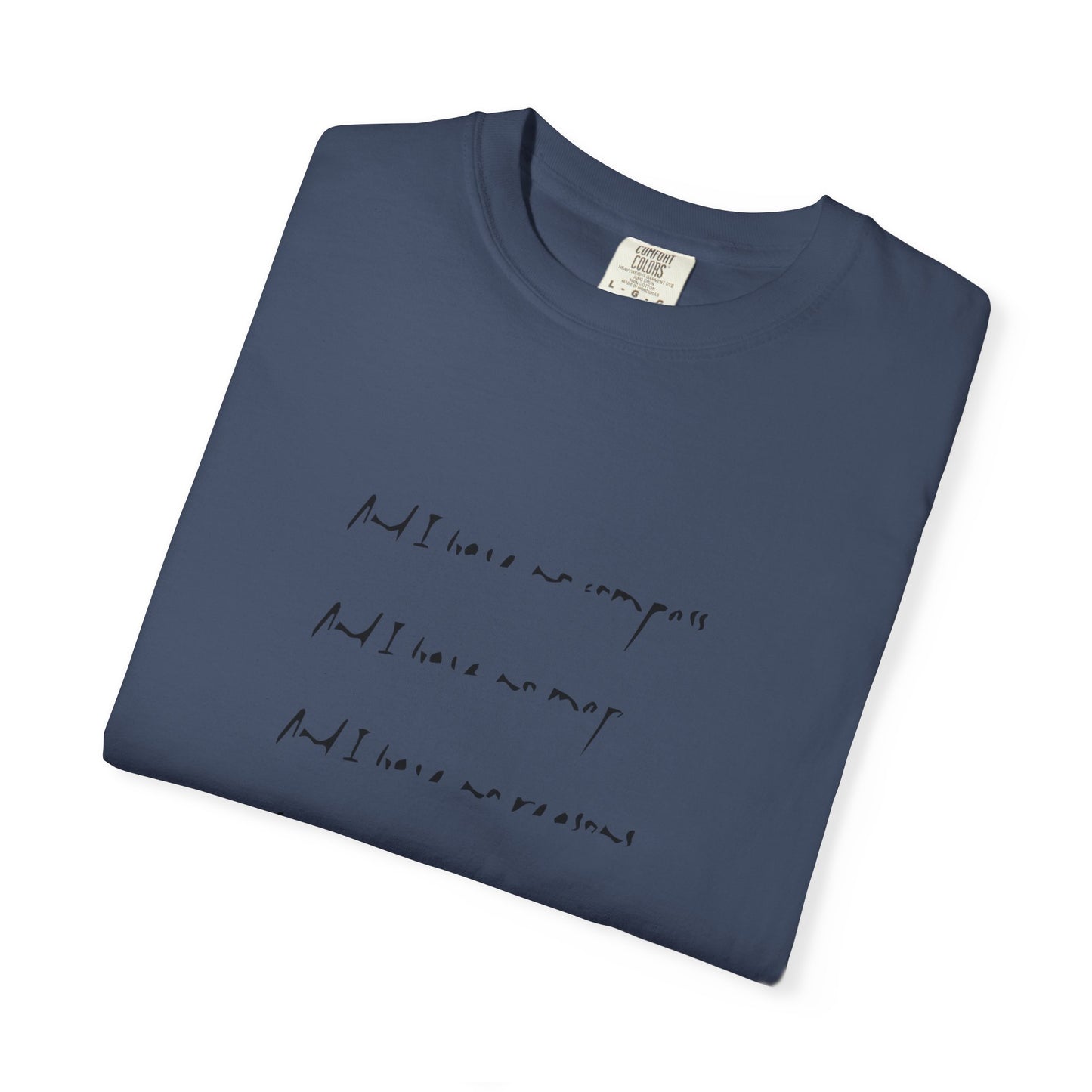 Minimalist Music Unisex Garment-Dyed T-shirt - snazzymerch