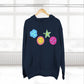Lucky Star & Clover Patch Three-Panel Fleece Hoodie - snazzymerch