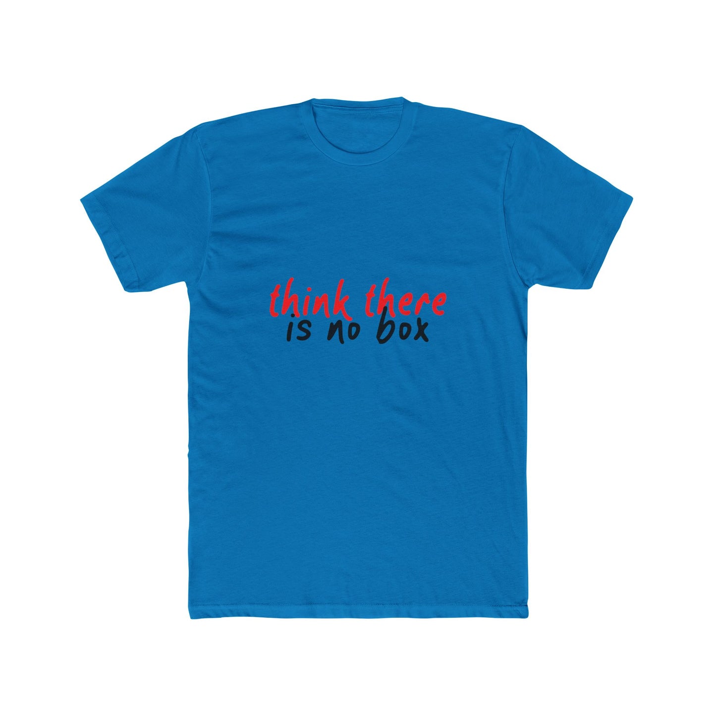 Think There Handwritten Unisex Cotton Tee - snazzymerch