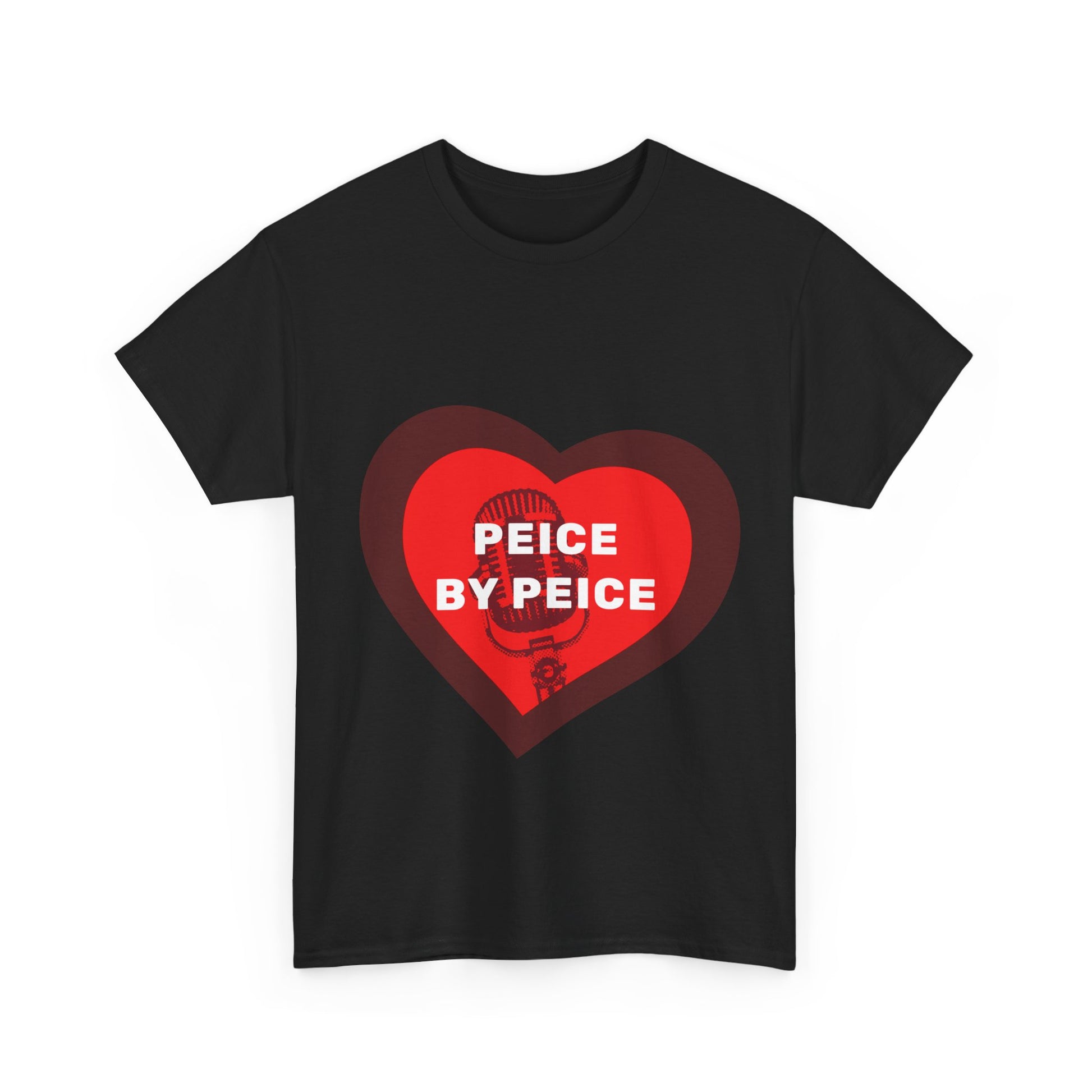 Piece by Piece Mic Drop Unisex Heavy cotton tee Printify