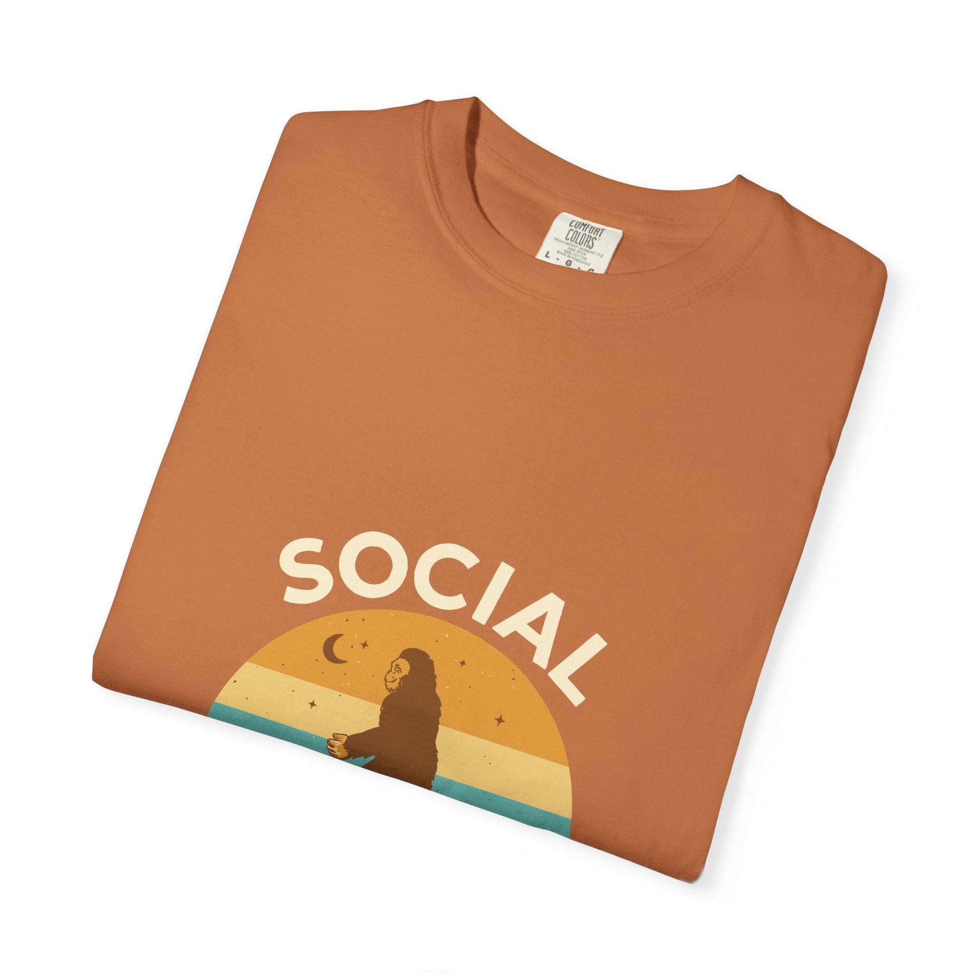 Dyed T-shirt – Snazzy Social Distance Edition Printify
