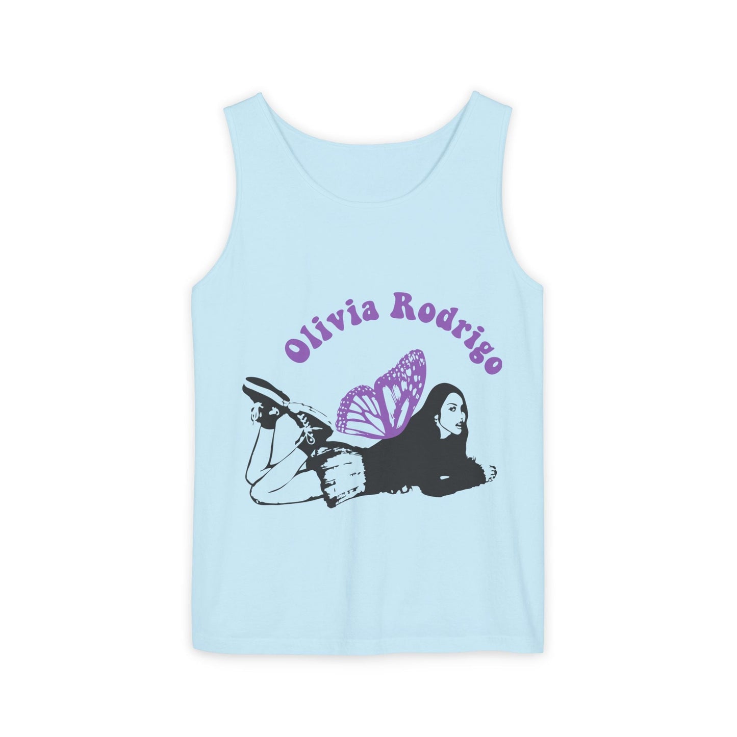 Olivia Rodrigo Butterfly Arc-Dyed Tank Top Printify