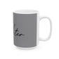 Retro Bold Ceramic Mug, (11oz, 15oz) - snazzymerch