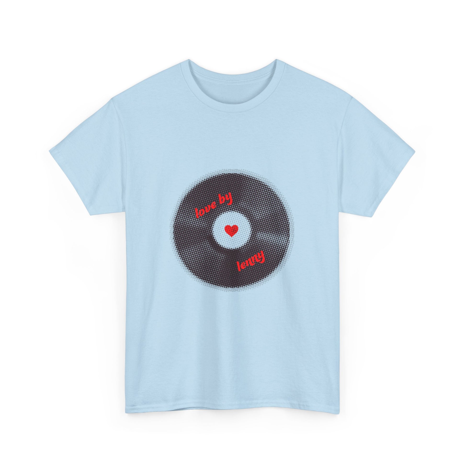 Vinyl Love Spin Unisex Heavy cotton tee Printify