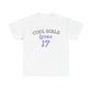 Love for 17 Graphic Unisex Heavy Cotton Tee - snazzymerch
