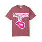 Whisper Lips Unisex Garment-Dyed T-shirt - snazzymerch