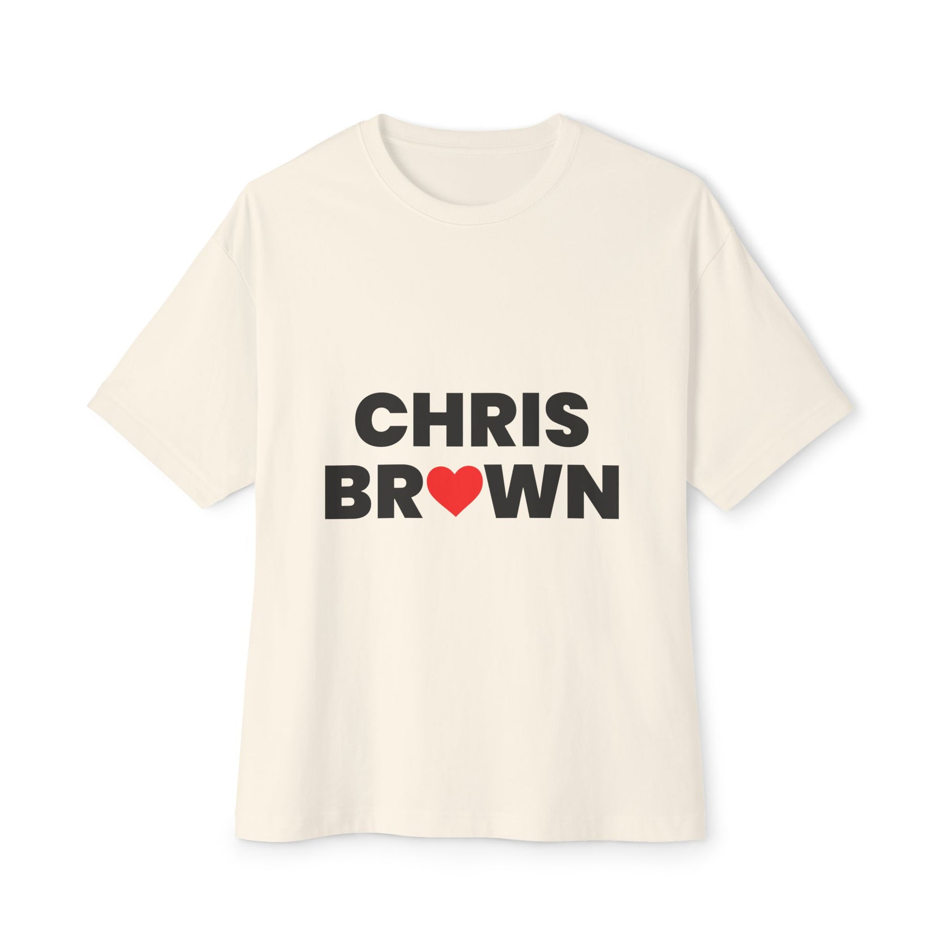 Heart Symbol Unisex oversized Boxy Tee - snazzymerch