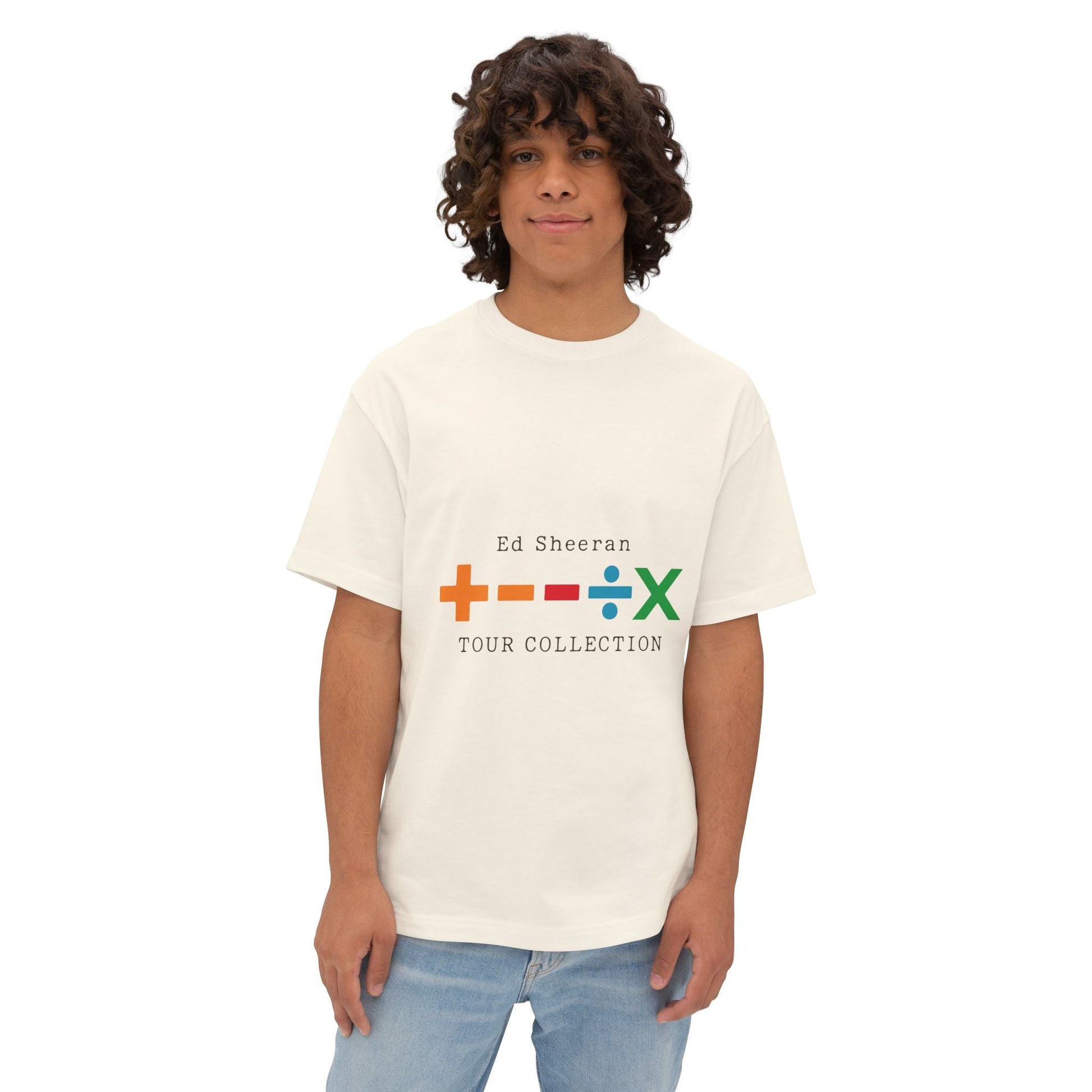 Unisex Oversized Boxy Tee – Ed Sheeran Edition Printify