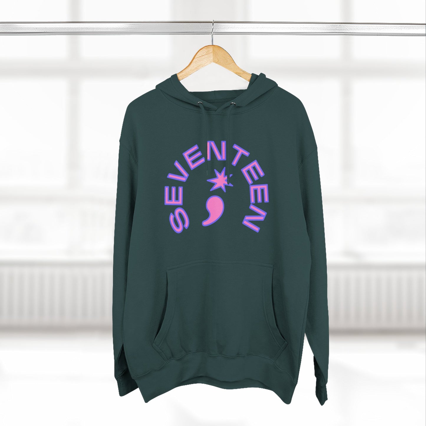 Arc Star Seventeen Three-Panel Fleece Hoodie - snazzymerch