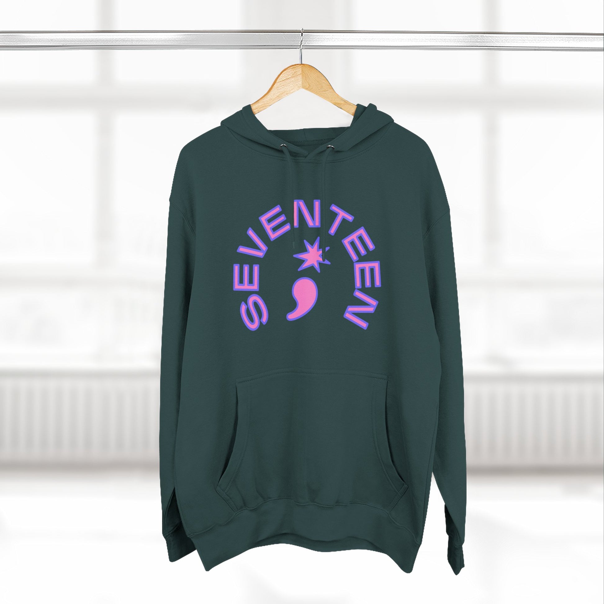 Arc Star Seventeen Three-Panel Fleece Hoodie - snazzymerch