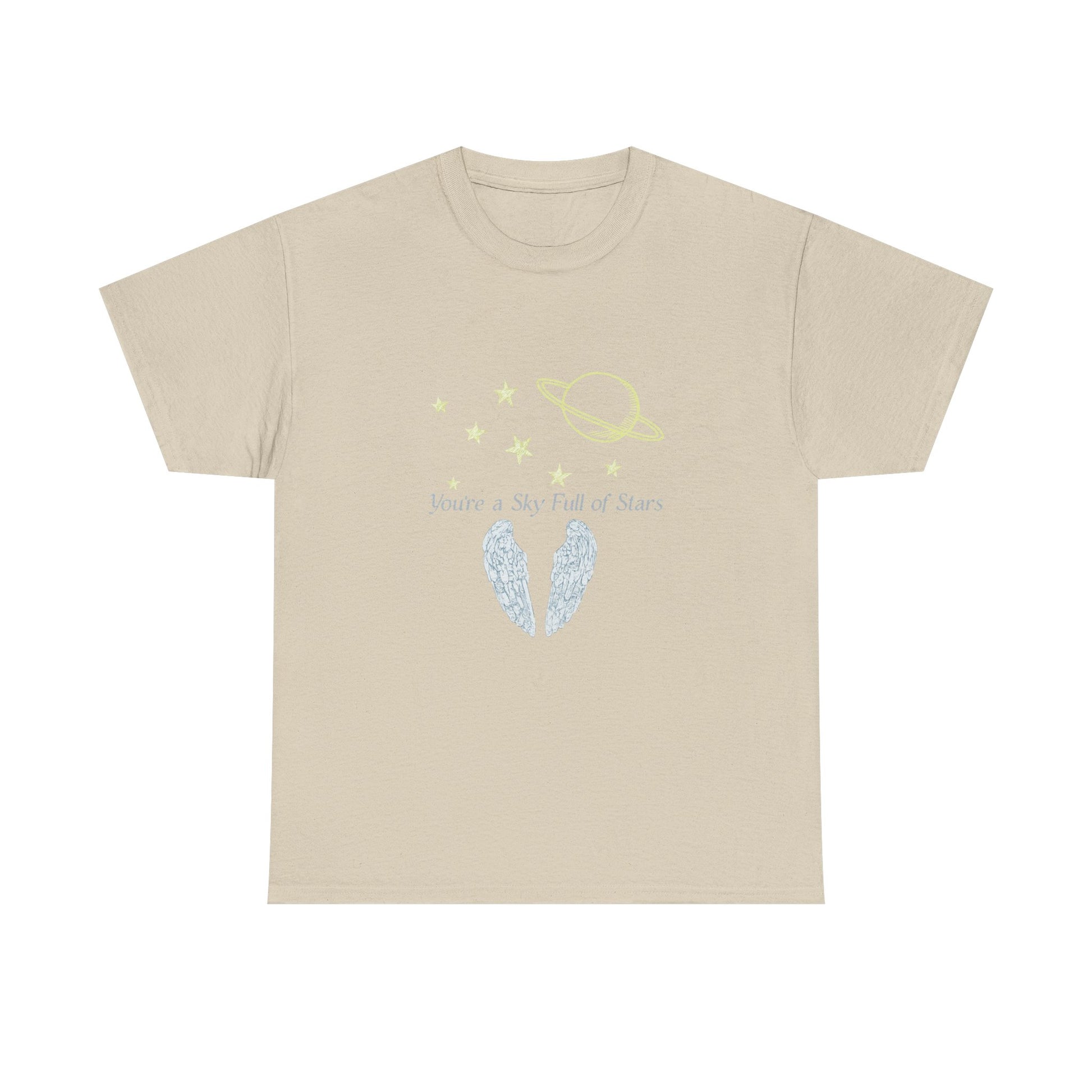 Starry Sky Wings Unisex Cotton Tee Printify