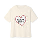 Heartbeats & Midnights Unisex Oversized Boxy Tee Printify