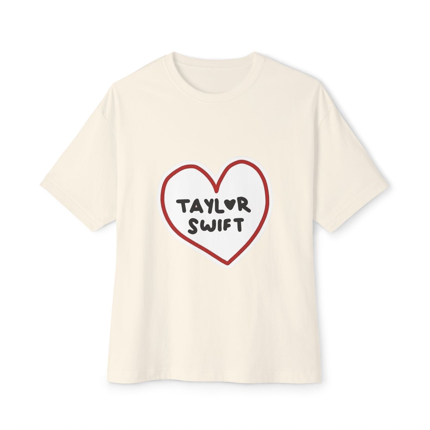 Heartbeats & Midnights Unisex Oversized Boxy Tee Printify