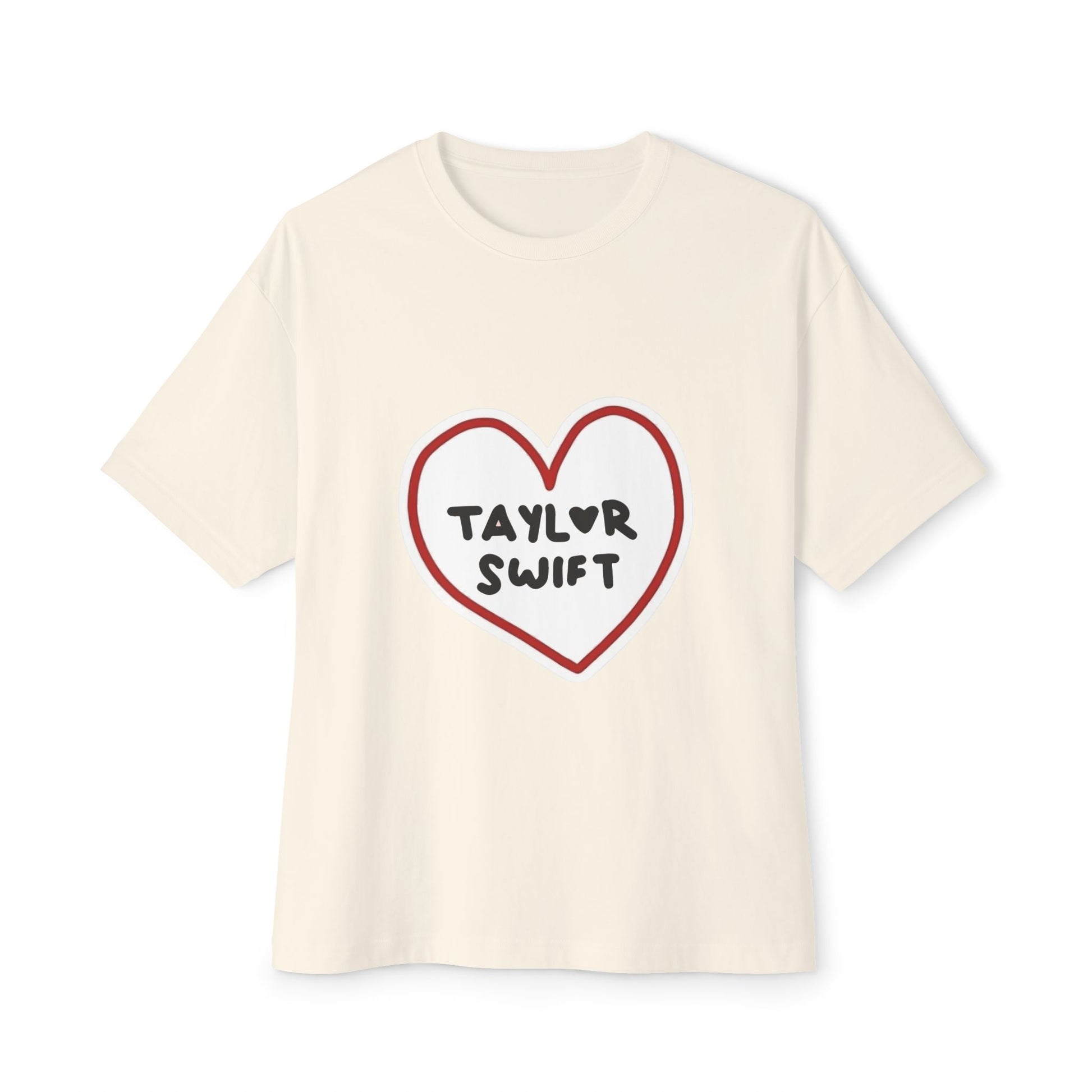 Heartbeats & Midnights Unisex Oversized Boxy Tee Printify