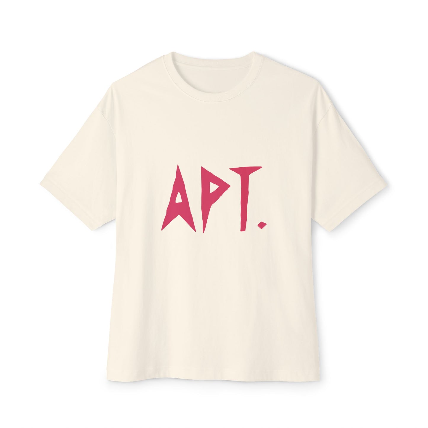 APT Street Bold Unisex Oversized Boxy Tee Printify