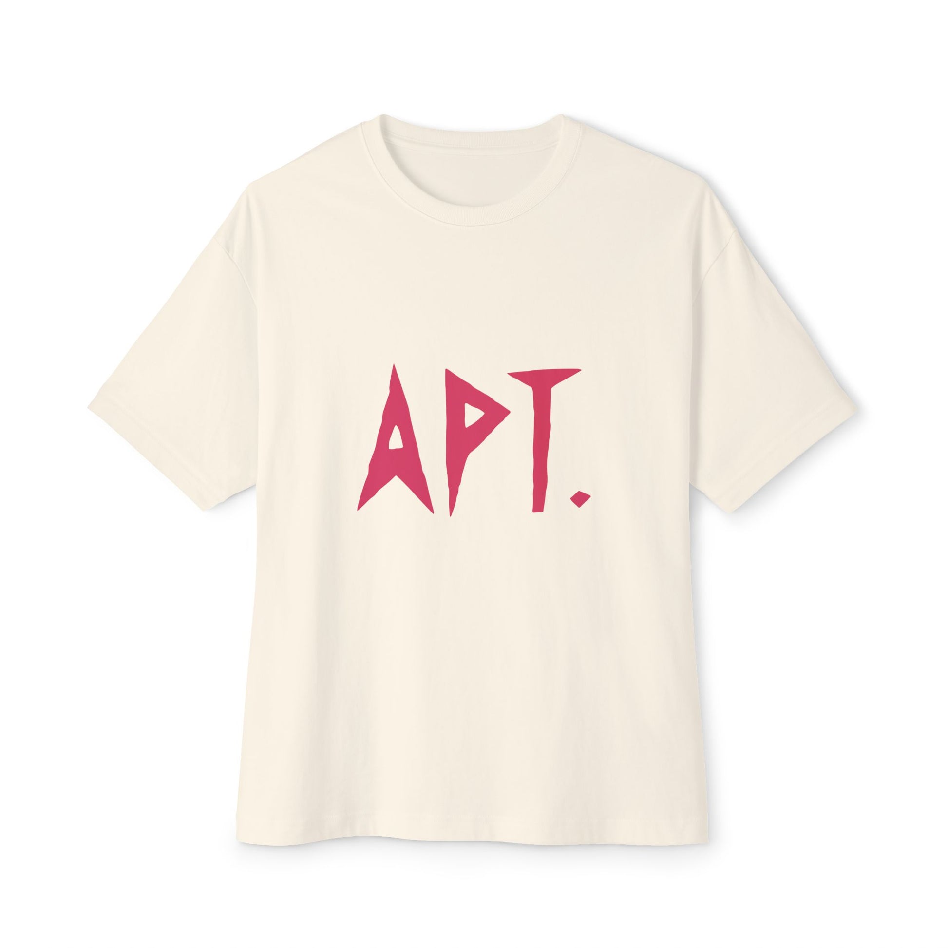 APT Street Bold Unisex Oversized Boxy Tee Printify