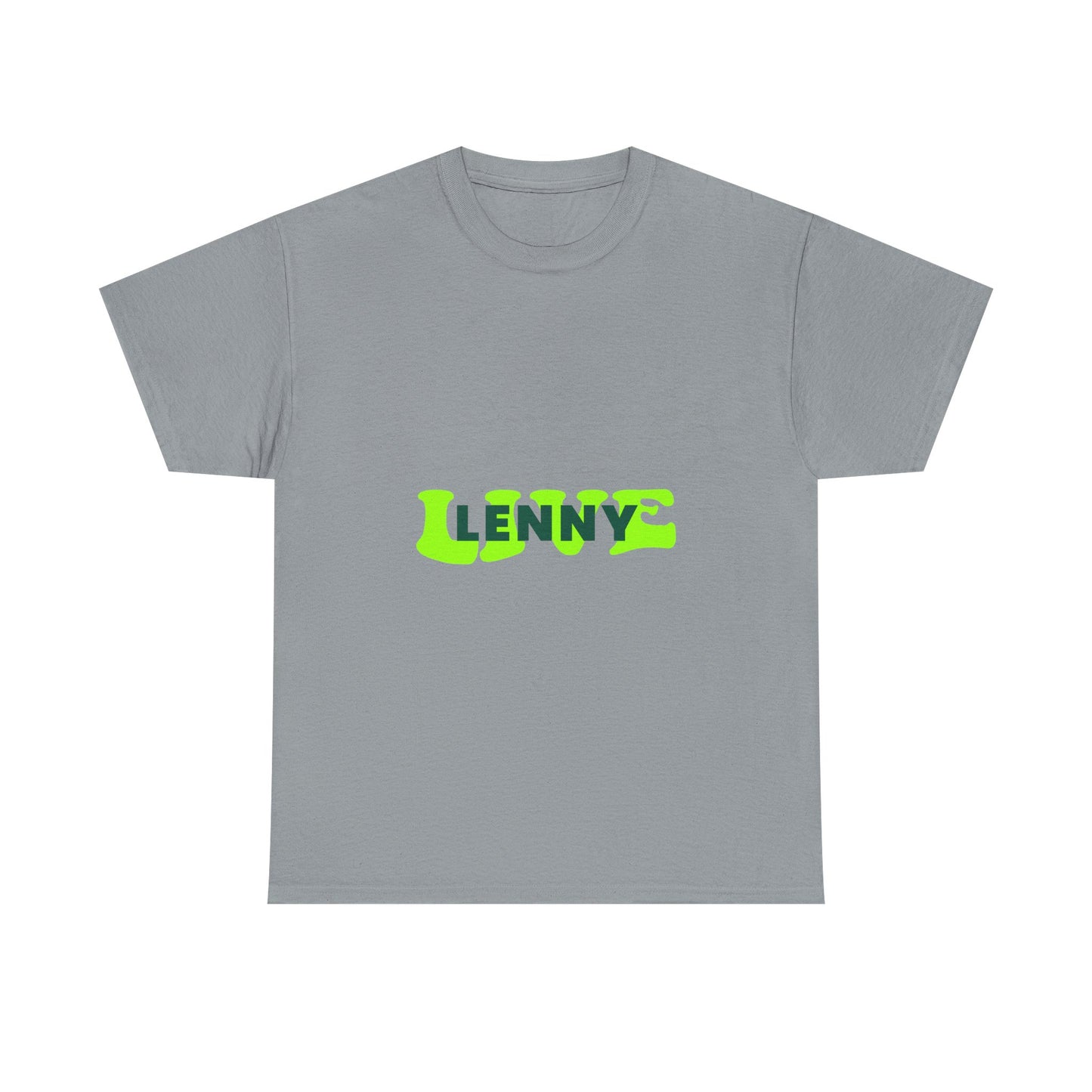 Live Lenny Pop Unisex Heavy cotton tee Printify