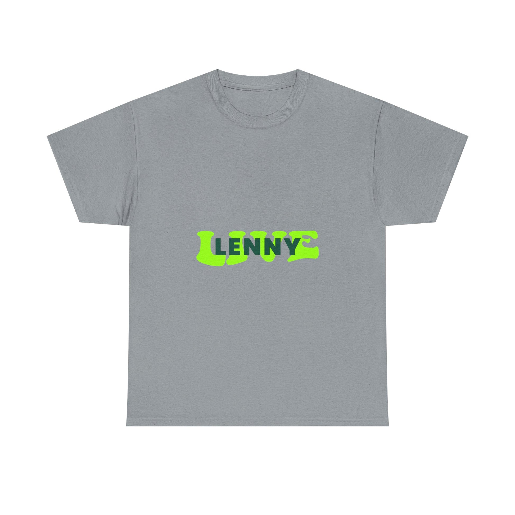 Live Lenny Pop Unisex Heavy cotton tee Printify