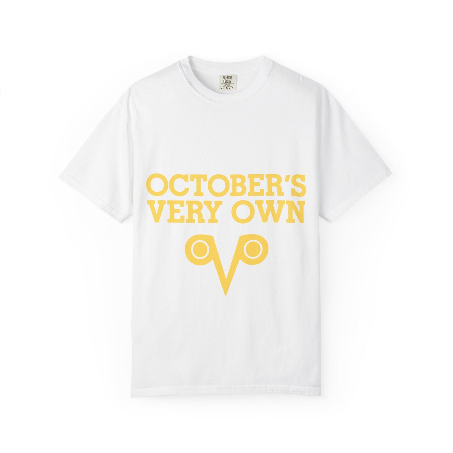 October’s Very Own Bold Logo Dyed Tshirt Printify