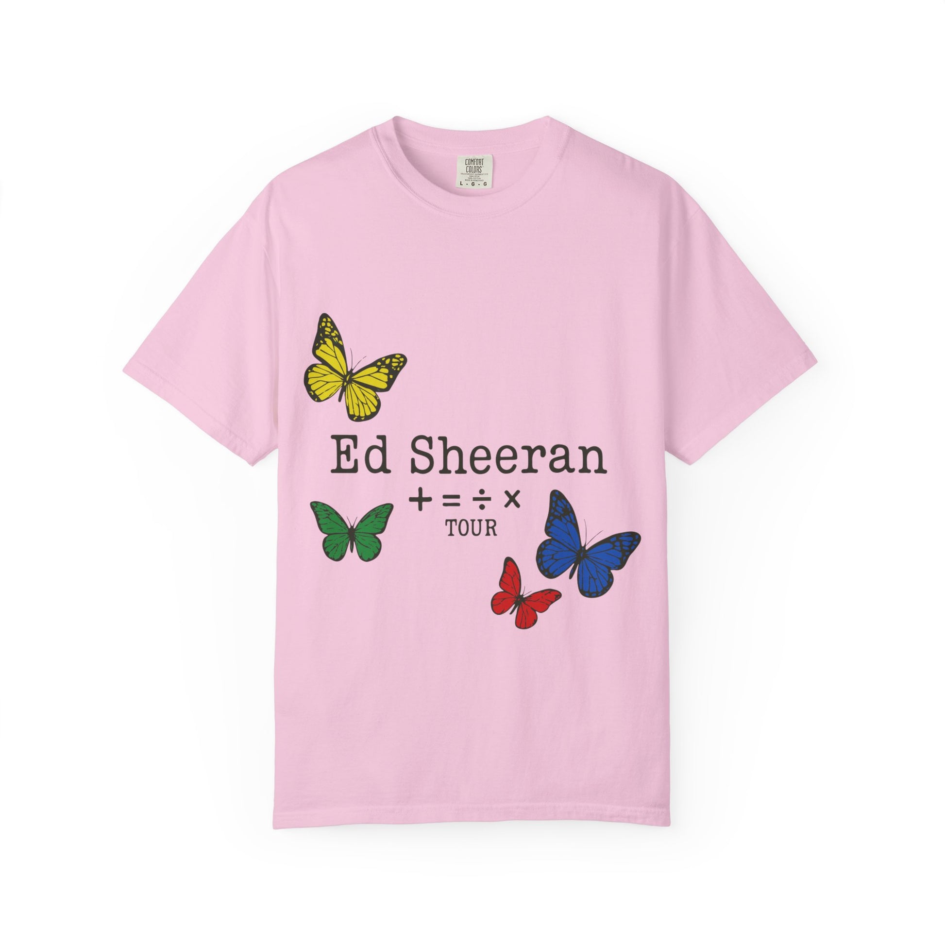 Ed Sheeran Butterfly Dyed T-Shirt | Vintage Fit