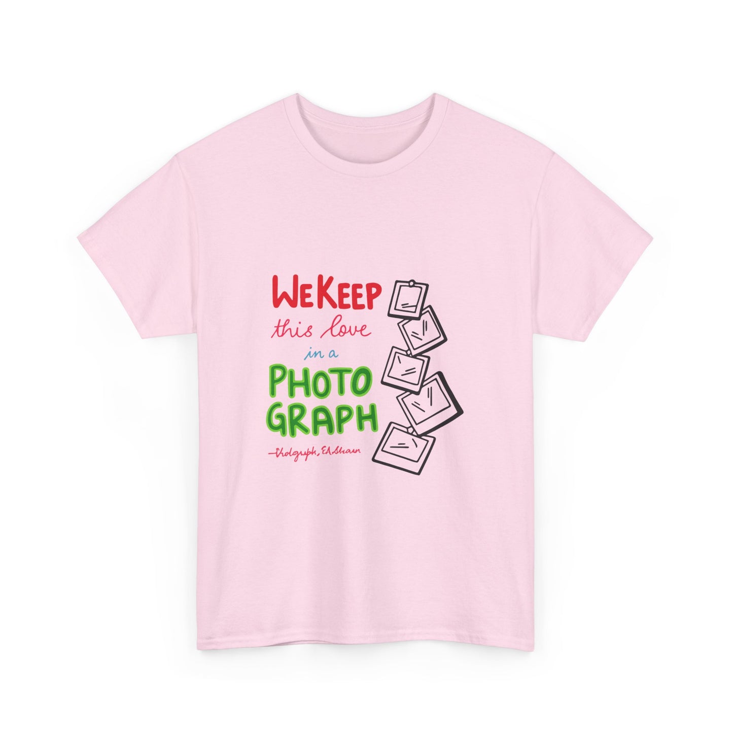 White Paw Print Unisex Heavy Cotton Tee Printify