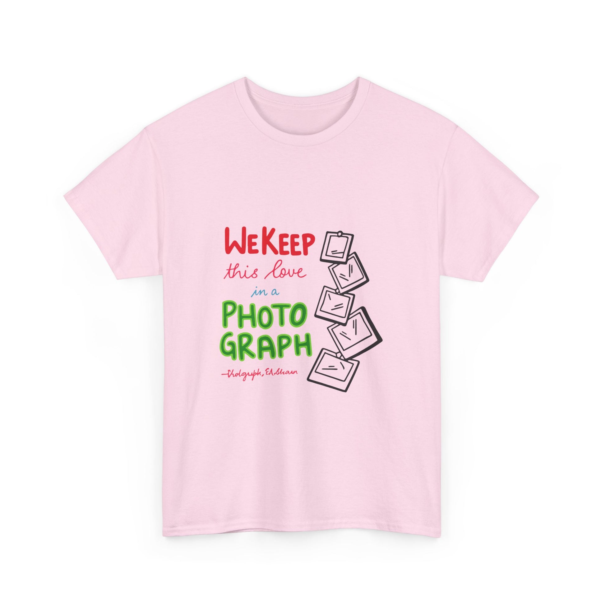 White Paw Print Unisex Heavy Cotton Tee Printify