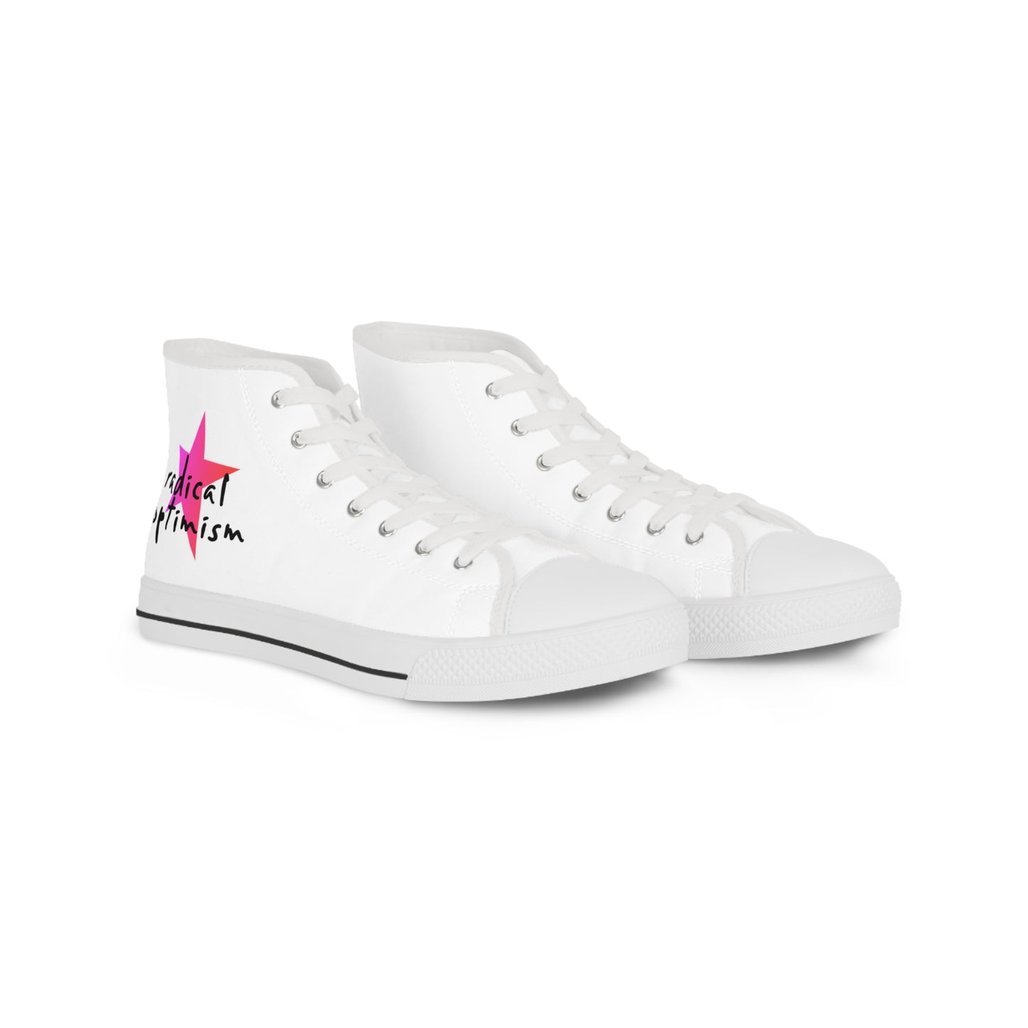 Star Pop Gradient High Top Sneakers - snazzymerch