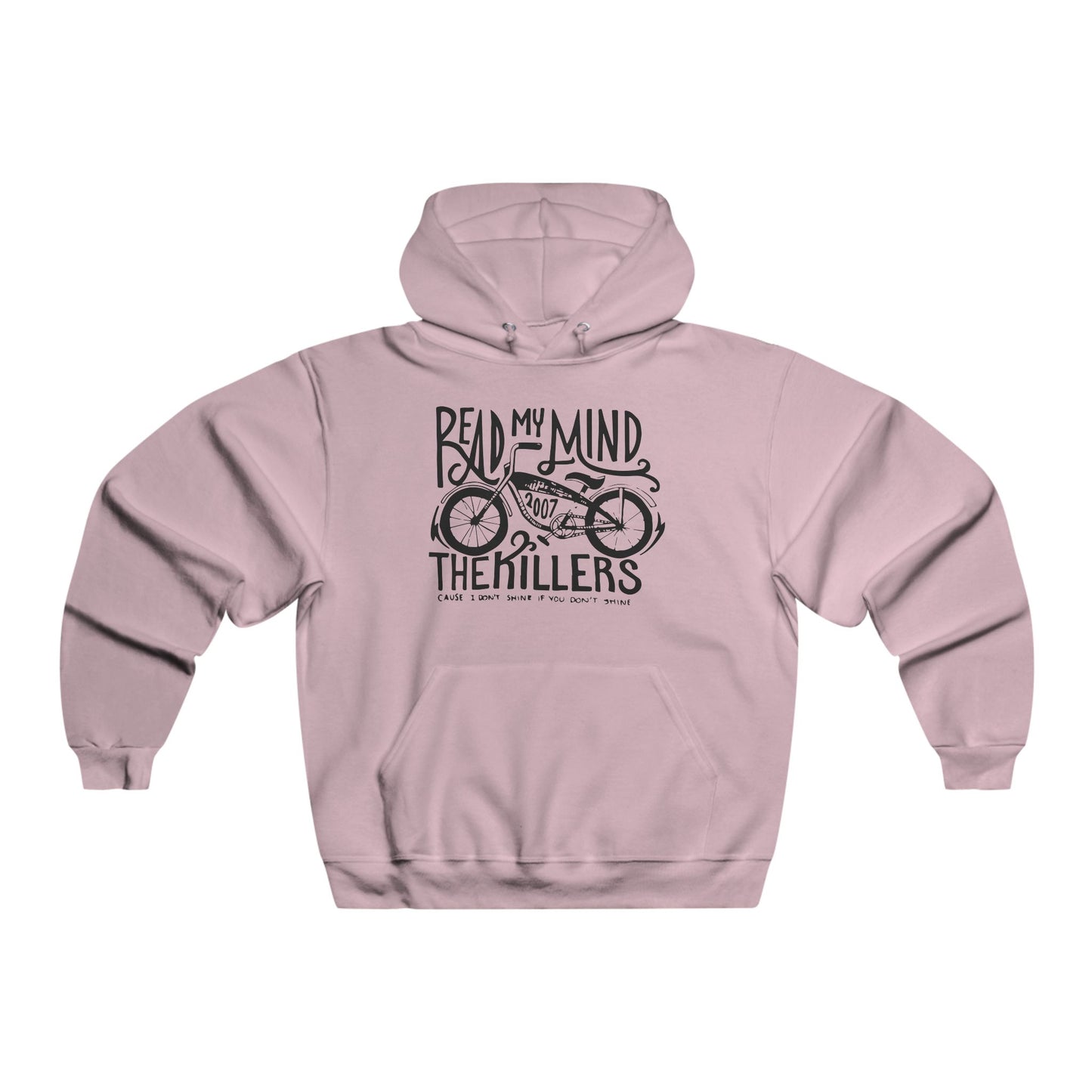 Dot Matrix-Inspired Men's NUBLEND® Hooded Sweatshirt - snazzymerch