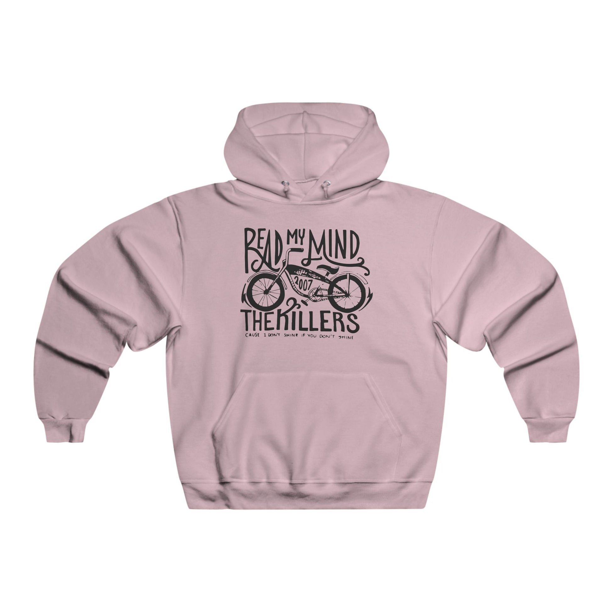 Dot Matrix-Inspired Men's NUBLEND® Hooded Sweatshirt - snazzymerch