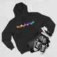 Color Pop Seventeen Three-Panel Fleece Hoodie - snazzymerch