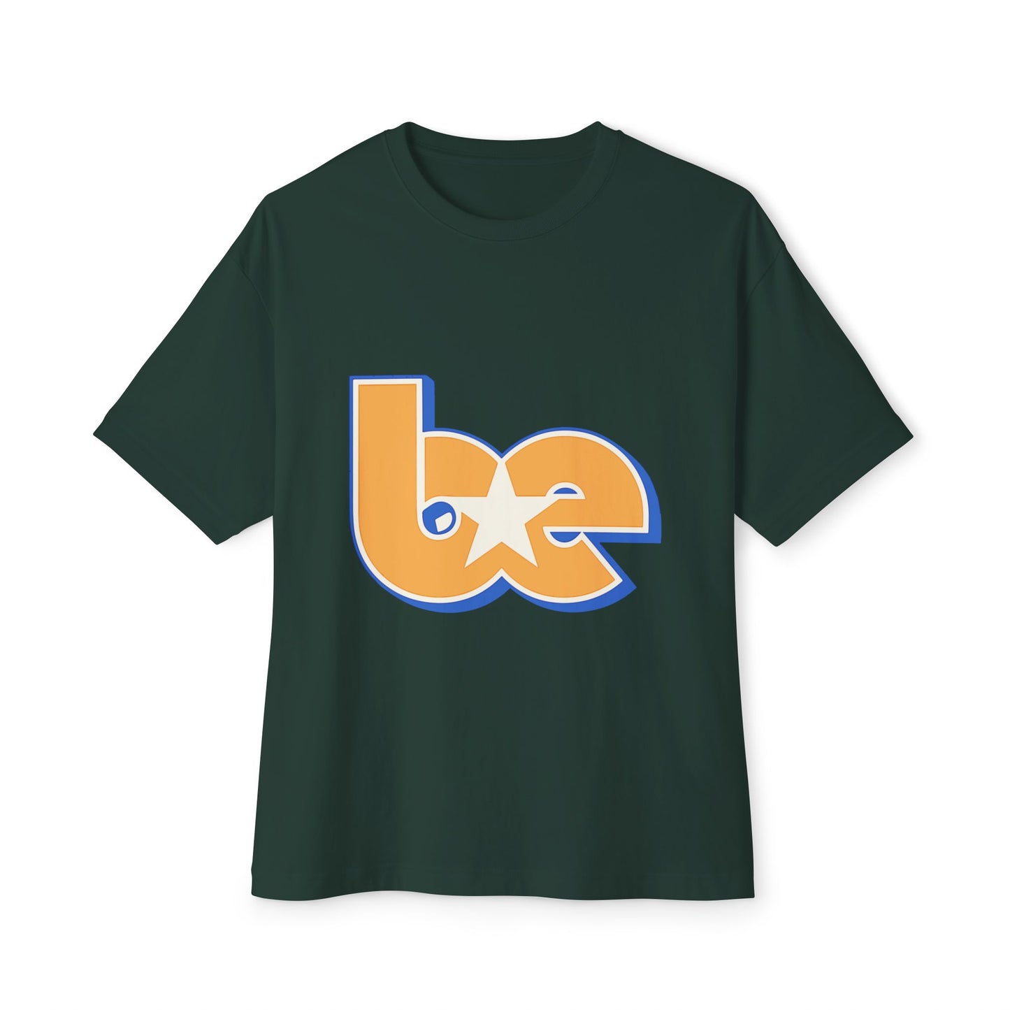 Billie Eilish Inspired Oversized T-Shirt – BE Star Retro Edition Printify