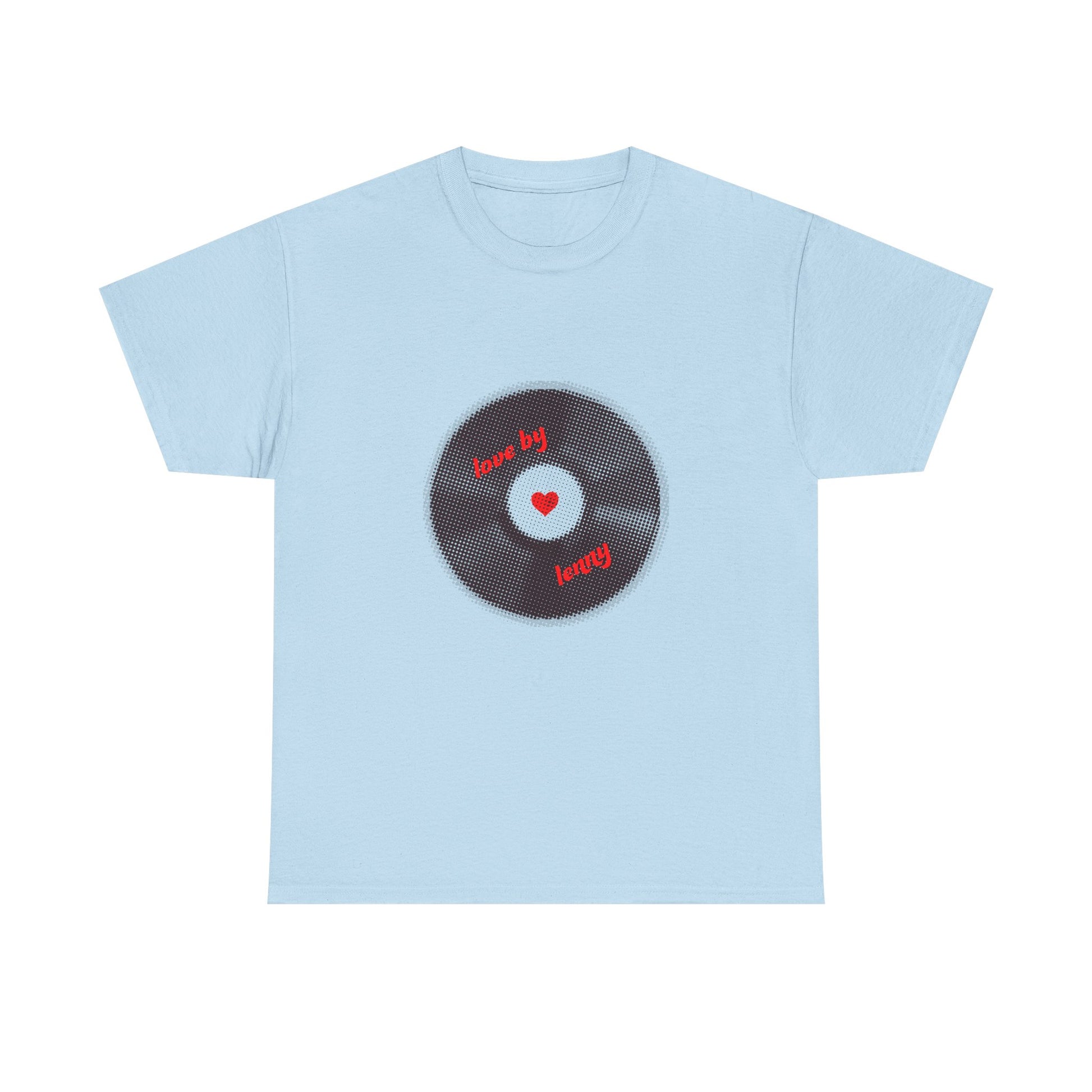 Vinyl Love Spin Unisex Heavy cotton tee Printify