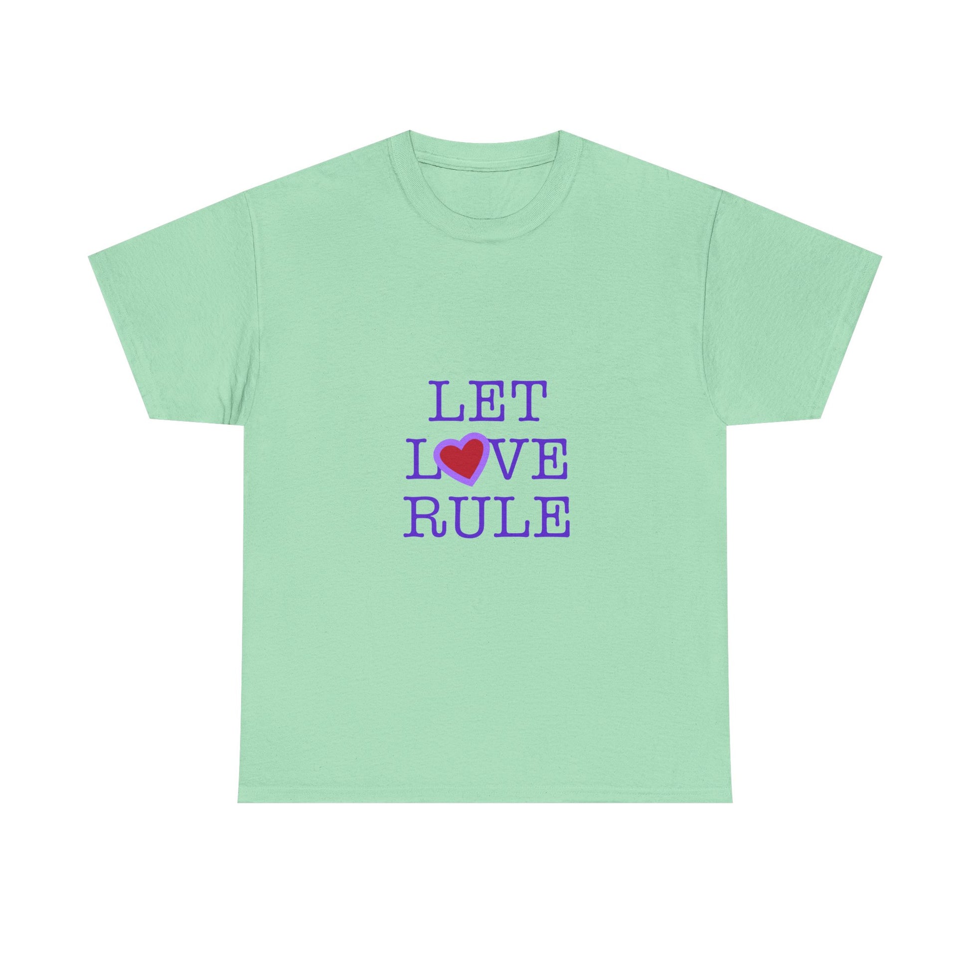 Let Love Rule (Remix) Unisex Heavy cotton tee Printify