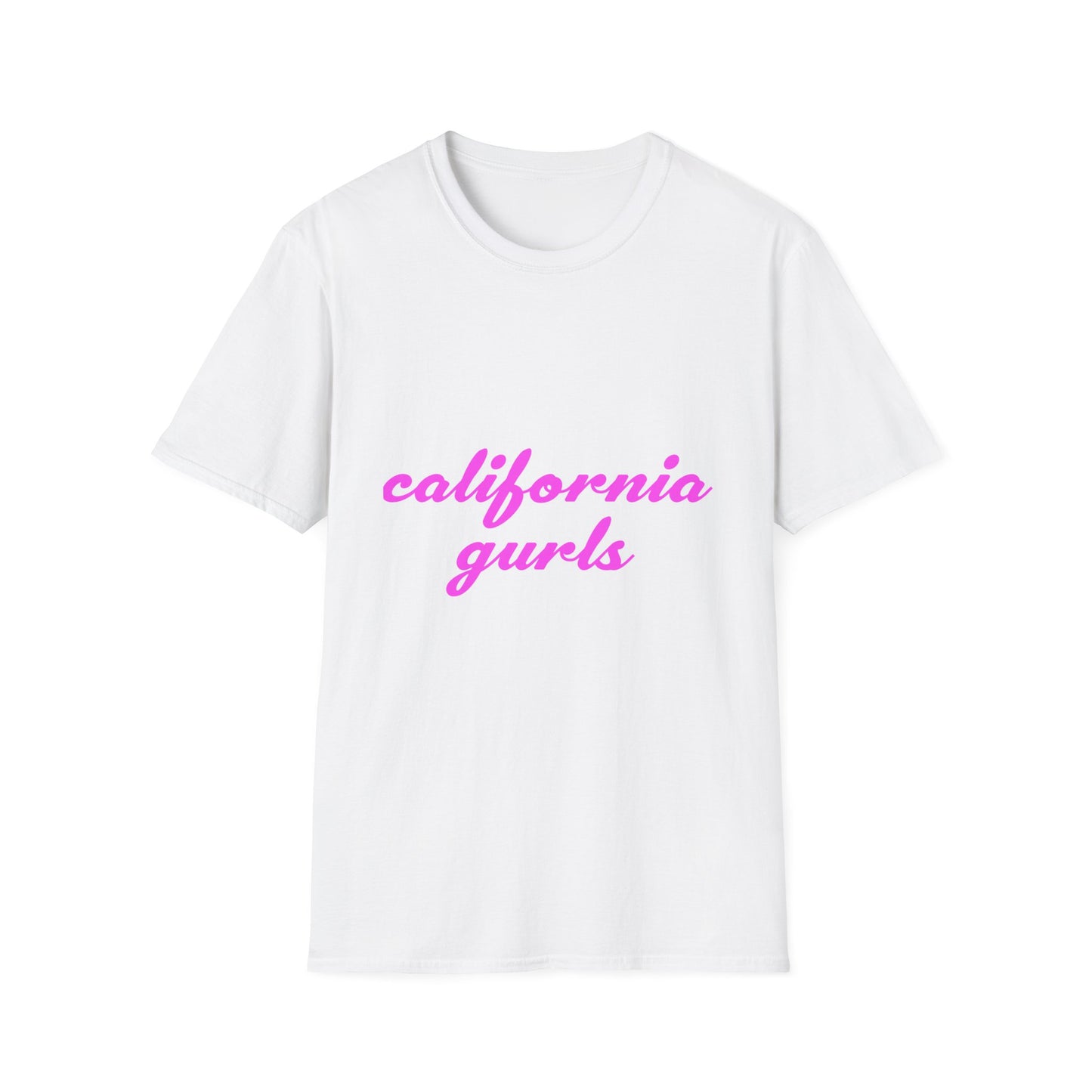 California Script - Unisex Softstyle T-shirt Printify