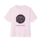 Neon Bloom Unisex Oversized Boxy Tee Printify