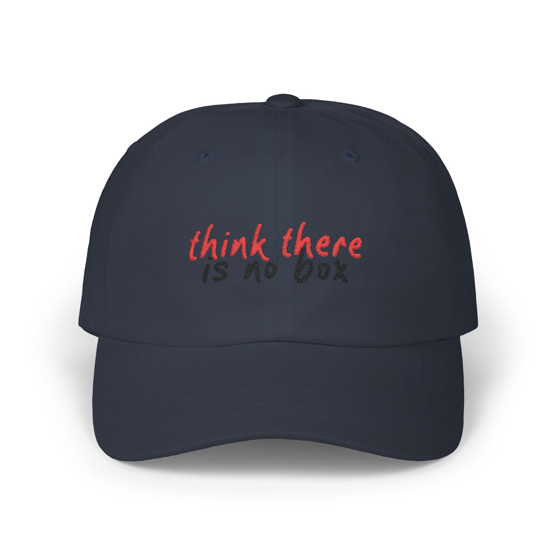 Think There Handwritten Classic Dad Cap - snazzymerch