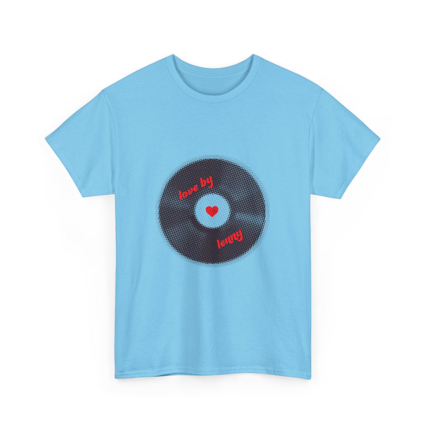Vinyl Love Spin Unisex Heavy cotton tee Printify