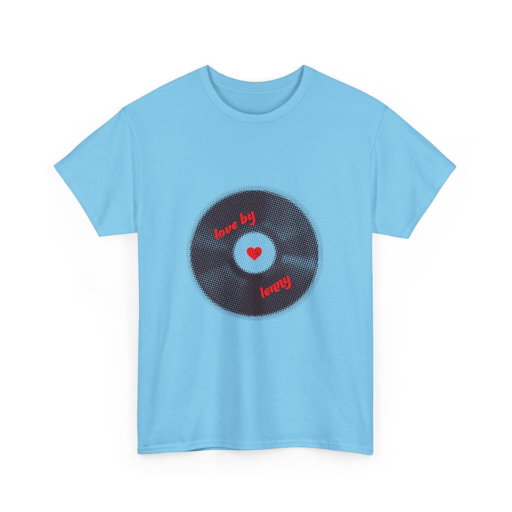 Vinyl Love Spin Unisex Heavy cotton tee Printify