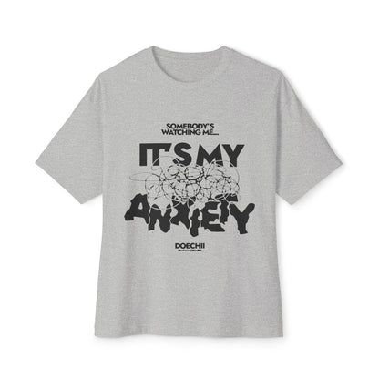 Block Font Quote Unisex Oversized Boxy Tee - snazzymerch