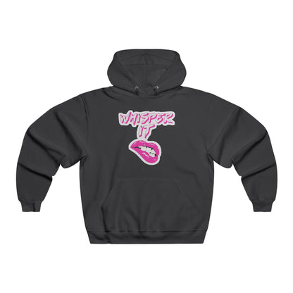 Whisper Lips Men's NUBLEND® Hooded Sweatshirt - snazzymerch