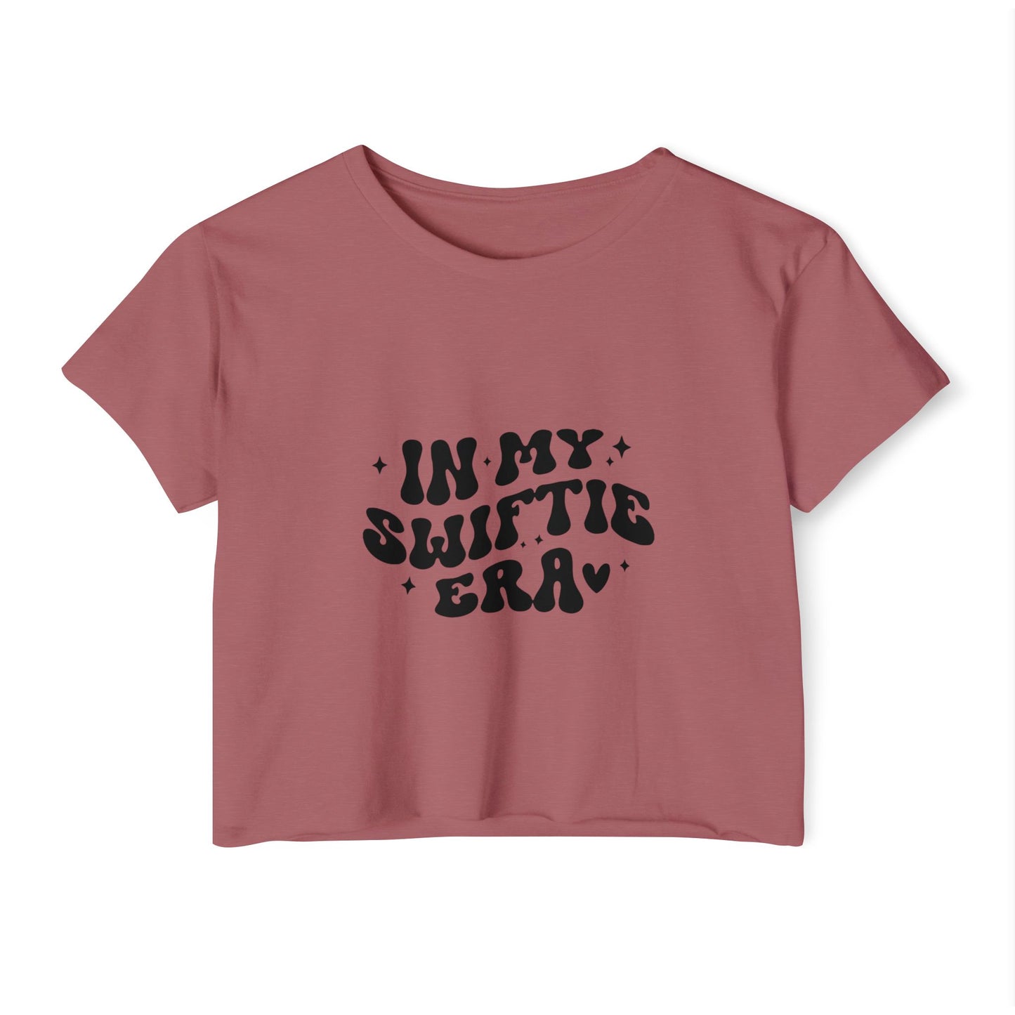 Retro Girl Power Women's Festival Crop Top - snazzymerch