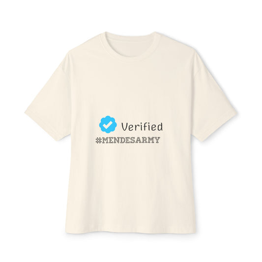 Verified Soul Unisex Oversized Boxy Tee Printify