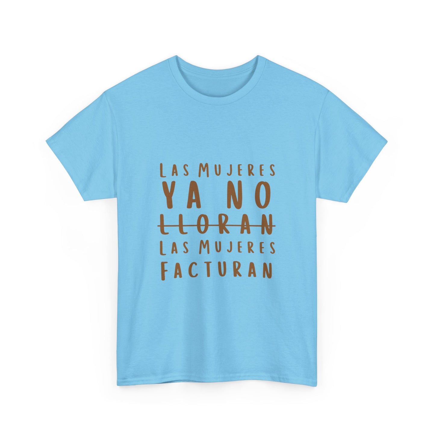 Hustle Over Tears Unisex Heavy cotton tee Printify