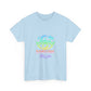 Vibrant Eye and Text Unisex Cotton Tee Printify