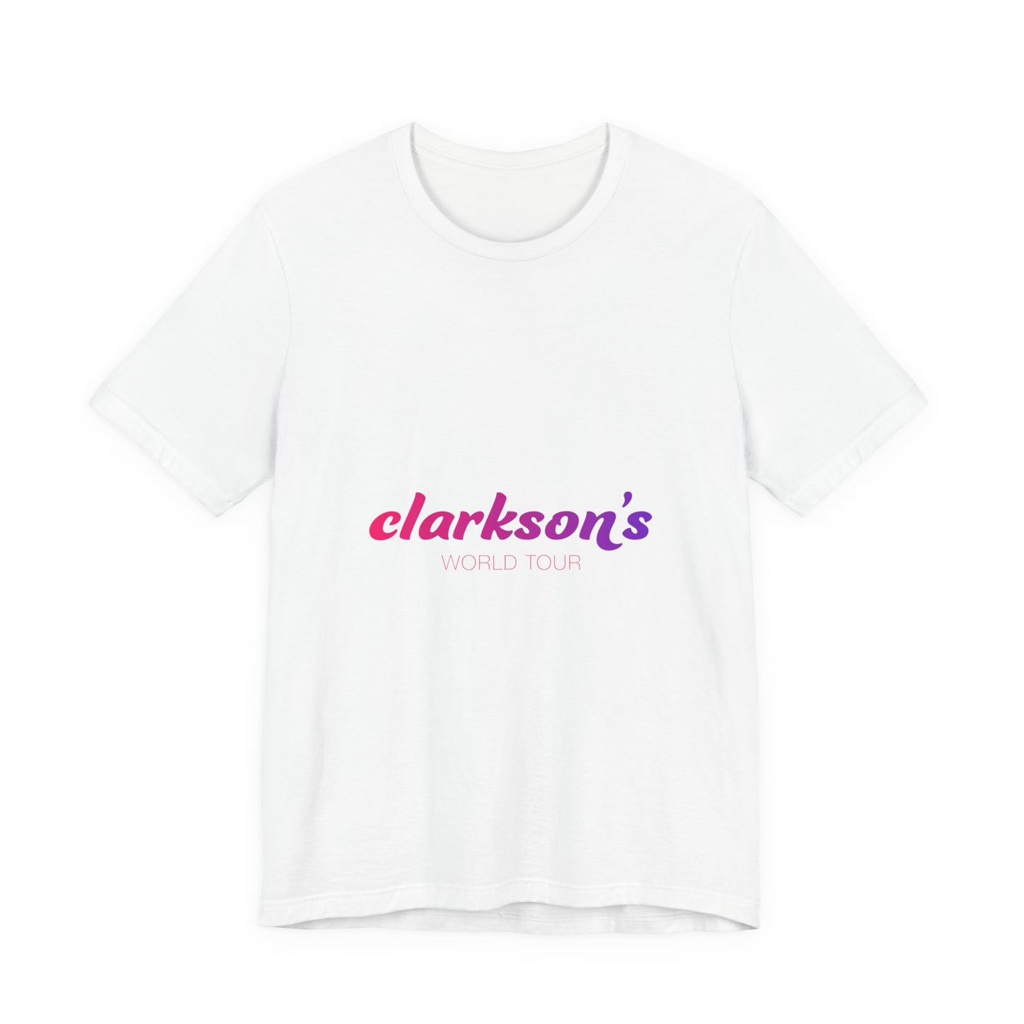 Tour Dreams Gradient Unisex Jersey short sleeve tee Printify